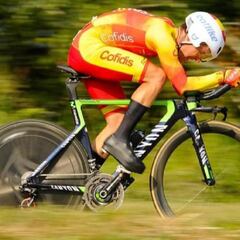 El ciclista paralímpico Eduardo Santas correrá en la Fundación Euskadi de Mikel Landa