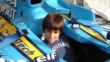Sainz subido al Renault F1.