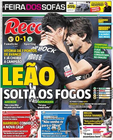 Las portadas tras la eliminación del Barcelona y Atlético