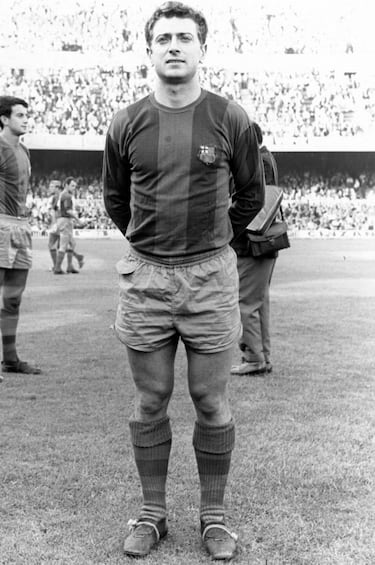 Jugó en el club hispalense durante seis temporadas entre 1961 y 1967. Defendió los colores del Barça entre 1967 y 1969.