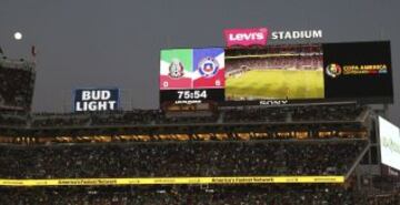 México y Chile juegan el último partido de cuartos de final de la Copa América Centenario en el Levi's Stadium en Santa Clara, California.