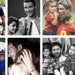 Día del padre: 10 futbolistas que son unos padrazos