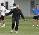 Pacheco y Piccini, novedades
en la sesión de entrenamiento