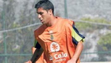 <b>UN FIJO. </b>Álvaro Cejudo comenzó ayer a trabajar tras encontrarse un poco mejor de la faringitis.