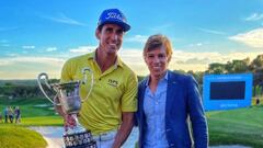 Bryce Easton lidera el torneo, interrumpido por falta de luz