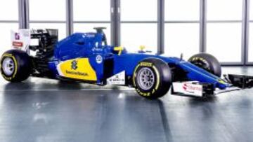 El C35, el monoplaza de Sauber para la temporada 2016.