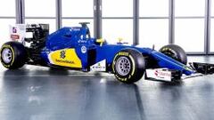 El C35, el monoplaza de Sauber para la temporada 2016.