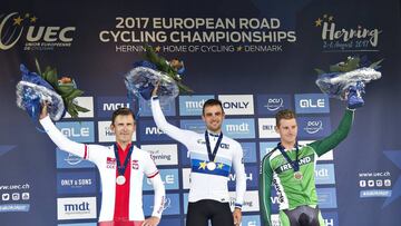 Campenaerts se corona en Herning; Carretero, 20?