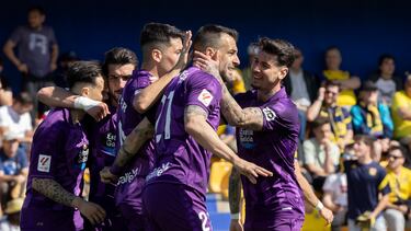 19/05/24
PARTIDO DE SEGUNDA DIVISION
AD ALCORCON - REAL VALLADOLID CF
CELEBRACION GOL DE NEGREDO ALEGRIA