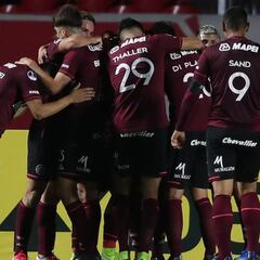 Orsini salvó a Lanús y eliminó a São Paulo por goles de visitante