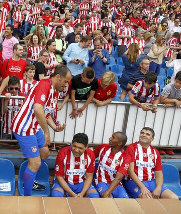 Salva Ballesta, Donato, Perea y Juanito. 