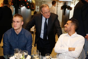 Asensio, Theo y Ceballos, noche juntos de concierto