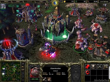 Otra pantalla de Warcraft III: Reign of Chaos