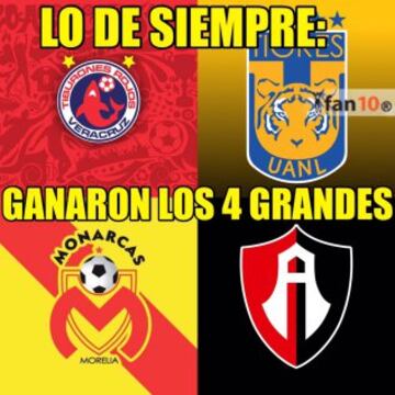 Los 40 mejores memes de la jornada 16 de la Liga MX