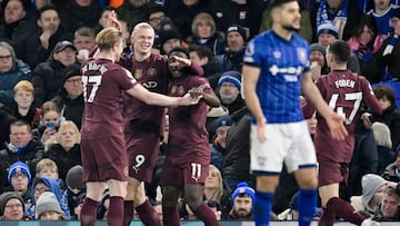 Live updates as Pep Guardiola’s Man City visit Kieran McKenna’s Ipswich Town today, Sunday January 19, 2025, at Portman Road in Ipswich, UK.