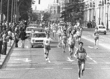 En 1987 se celebró la maratón más disputada puesto que los siete primeros entraron en menos de un minuto de distancia con victoria para el venezolano José Ángel Zapata.