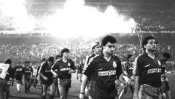 El Madrid encajó un 2-0 en San Siro en 1990.