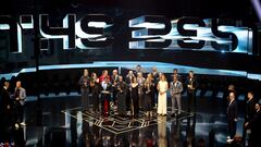 London (United Kingdom), 15/01/2024.- Awards winners on stage at the end of the Best FIFA Football Awards 2023 in London, Britain, 15 January 2024. (Reino Unido, Londres) EFE/EPA/NEIL HALL
