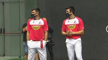 Ezkurdia y Martija, en el Bizkaia esperando a sus rivales