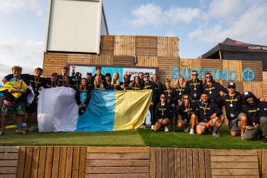 Canarias revalida el t赤tulo de Campeona de Espa?a de surf