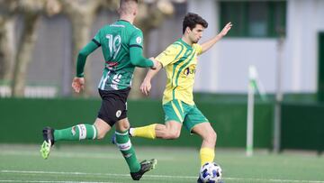 Imagen del partido entre el Vimenor y el Tropezón