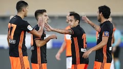 Orellana anota un golazo en triunfo del Valencia en Lausanne