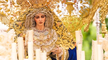 Im¨¢genes realizadas en la ma?ana del Domingo de Resurrecci¨®n , a 20 de abril de 2025 en Sevilla (Andaluc¨ªa, Espa?a). En la festividad de la Pascua de la Resurrecci¨®n, y contra la meteorolog¨ªa, La hermandad de la Resurrecci¨®n ha salido a las calles de Sevilla.
20 ABRIL 2025
Joaquin Corchero / Europa Press
20/04/2025
