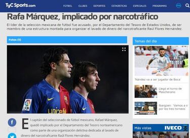 Así reaccionó la prensa internacional al caso Rafa Márquez
