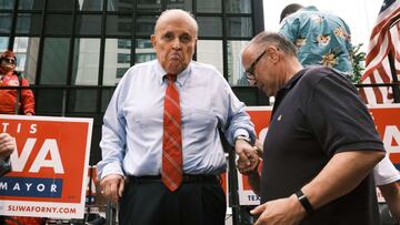 La Corte de Nueva York suspendió la licencia de Rudy Giuliani, abogado de Donald Trump, quien intentó revertir el resultado de las elecciones pasadas.