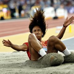María Vicente sin final de triple salto... por cero centímetros