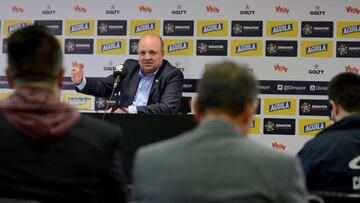 Jorge Enrique Vélez, presidente de la Dimayor