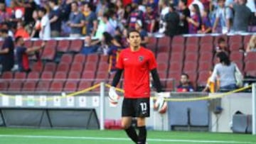 Guillermo Ochoa logró mantener su portería en cero en el duelo en el que vencieron al Sporting de Gijón.