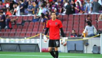 Guillermo Ochoa logr&oacute; mantener su porter&iacute;a en cero en el duelo en el que vencieron al Sporting de Gij&oacute;n.