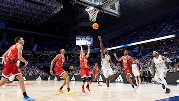26/10/25 PARTIDO BALONCESTO
LIGA ACB LIGA ENDESA JORNADA 4
REAL MADRID - BAXI MANRESA
DANI PEREZ THEO MALEDON