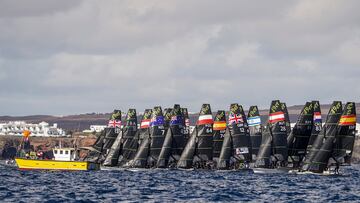 España, en el Top-5 tras el primer día de la Lanzarote International Regatta