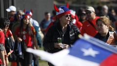Belleza y color en la previa del duelo eliminatorio de la Roja