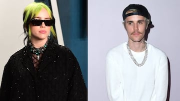 Justin Bieber rompe en llanto al proteger a Billie Eilish