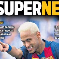 Prensa catalana: “SuperNeymar” y Suárez talismán