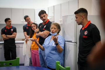 Una de las encargadas de la convivencia dio algunas explicaciones.