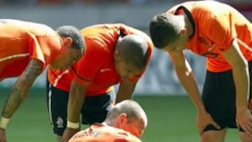 Pesimismo en Holanda por la lesión de Robben