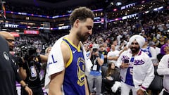 Klay Thompson has ended his season with the Warriors and now heads into an uncertain summer of free agency, but coach Steve Kerr says he wants to keep him.