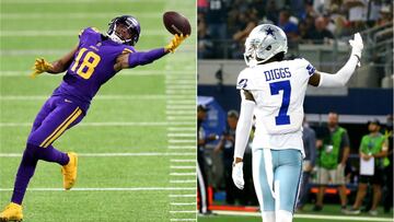 El duelo entre el cornerback Trevon Diggs y el wide receiver Justin Jefferson promete mucho en el enfrentamiento entre Dallas y Minnesota en el SNF.