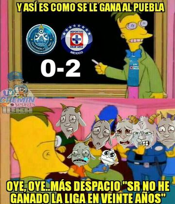 Cruz Azul acapara los memes de la Copa MX