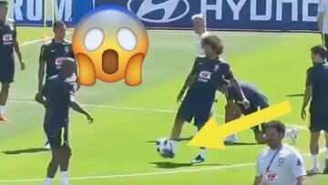 Menos mal que la diestra es su pierna mala... el detallazo de Marcelo en el entrenamiento