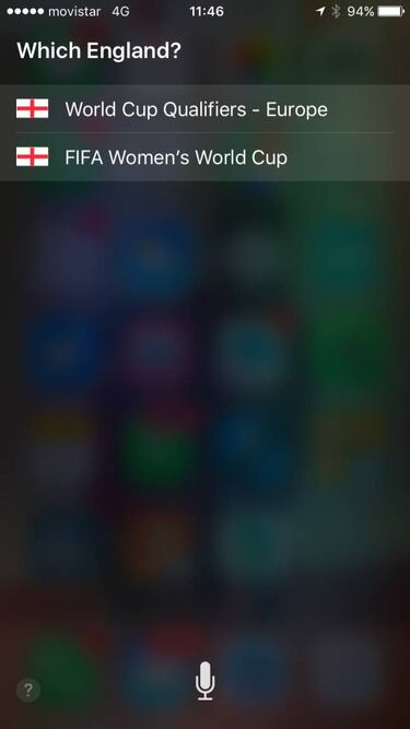 Apple's Siri really doesn't know about Euro 2016, or football...