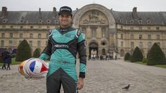 Nelsinho Piquet antes del e Prix de Par&iacute;s de la F&oacute;rmula E.