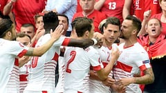 Shaer sends Swiss joint top of Group A in Albania win