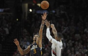 Duelo de "aspirantes a aspirante" en el Oeste: un genial Lillard lideró a los Jazz en un excelente partido de baloncesto.