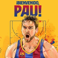 Pau Gasol ficha por el Barça: "Muy feliz de volver a casa"