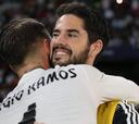 Ramos, pitado, celebró su gol con Isco y mandando callar